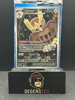 Noctowl 141 Sv: Scarlet & Violet Sealed ETB Promo Card Holo NM - Image 1