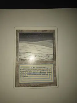 Revised - Tundra - MTG - Magic the Gathering  - Moderately Played - Image 1