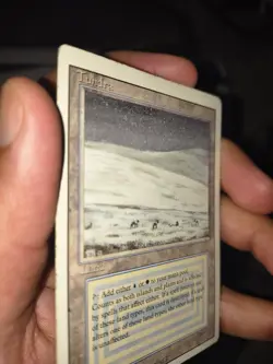 Revised - Tundra - MTG - Magic the Gathering  - Moderately Played - Image 5