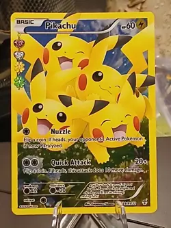Pikachu (Full Art) RC29-32 Generations: Radiant Collection Holo Pokemon  - Image 1