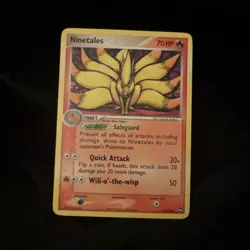 Ninetales 19/108 Power Keepers  Rare Holo Pokemon Card  Stamped 2007 Vintage - Image 1