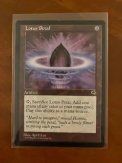 Lotus Petal - LP - Tempest - MTG - Image 1