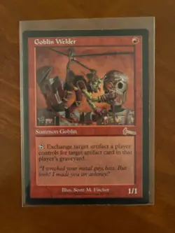 Goblin Welder - LP - Urza's Legacy - MTG - Image 1