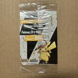 POKEMON PROMO CARD - SUN AND MOON - SM108 ASH'S PIKACHU (SEALED) MINT - Image 2