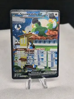 2023 Pokemon Paldea Evolved SQUAWKABILLY 264/193 Special Illustration Rare - Image 1