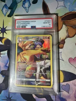 PSA 10 GEM MINT Charizard #TG03 [Illustration Rare] Pokemon TCG Lost Origin - Image 1