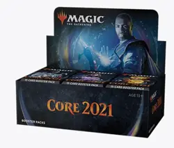 Magic 2021 Core Set Draft Booster Box English M21 MTG 36 Packs Factory Sealed - Image 1