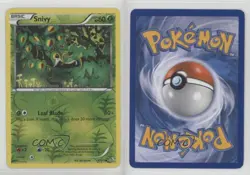 Snivy Reverse Foil Pokemon Black & White Legendary Treasures #6 n1u - Image 3