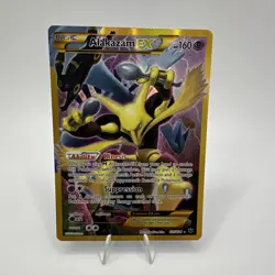 Alakazam EX 125/124 2016 XY Fates Collide Pokemon Secret Rare Gold - Image 1