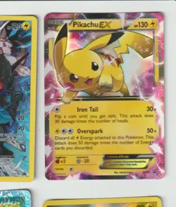 Pokemon - Pikachu EX XY84 Promo Rare Holo Foil - Image 1