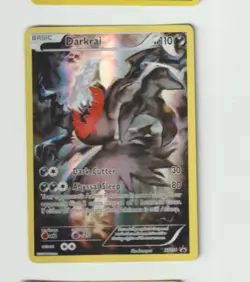 Pokemon TCG Darkrai Black Star Promo XY114 LP - Image 1