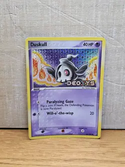 Duskull 58/107 EX Deoxys Reverse Holo Stamped PokÃ©mon Card TCG  - Image 1