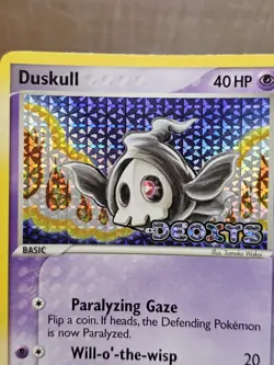 Duskull 58/107 EX Deoxys Reverse Holo Stamped PokÃ©mon Card TCG  - Image 16