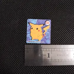 Pikachu Pokemon Bros Card Mini Game Boy Anime Nintendo Japanese Japan No.025 B - Image 2