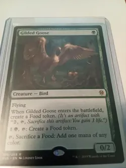 MTG Gilded Goose Throne of Eldraine Regular Rare-NM - Image 1