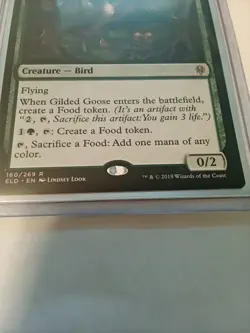 MTG Gilded Goose Throne of Eldraine Regular Rare-NM - Image 2