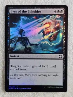 MTG Eyes of the Behold FOIL #101 Adventures in the Forgotten Realms Card NM - Image 1