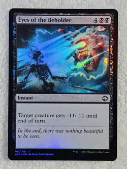MTG Eyes of the Behold FOIL #101 Adventures in the Forgotten Realms Card NM - Image 2