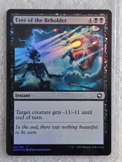 MTG Eyes of the Behold FOIL #101 Adventures in the Forgotten Realms Card NM - Image 4