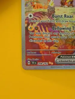 Pokemon Temporal Forces Raging Bolt ex 208/162 Special Illustration Rare - Image 10