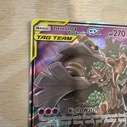 Trevenant & Dusknoir GX SM217 Black Star Promo Holo Pokemon TCG Card NM - Image 5