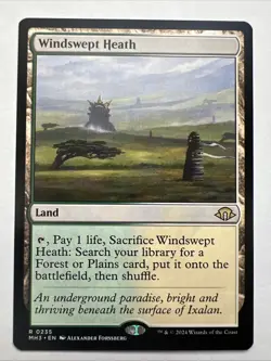 MTG Windswept Heath Modern Horizons 3 Regular NM - Image 1