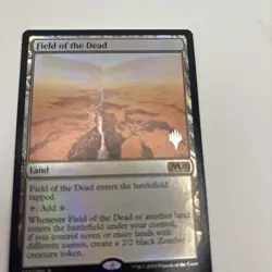 FOIL Field of the Dead x1 Pack Promo LP M20 MTG - Image 2