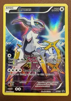 Pokemon TCG Arceus Black Star Promo XY116  - Image 1