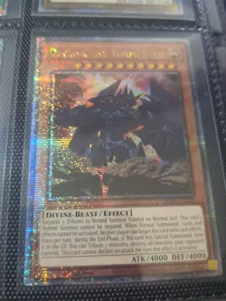 Yugioh Obelisk the Tormentor (Quarter Century Secret Rare) RA03-EN230 God Card - Image 1