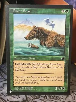 River Bear Portal Second Age Regular The List Mystery NM MTG Magic Card - Image 1