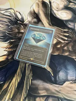 Blue Chaos Emerald 7033 Lotus Petal Sonic Secret Lair Magic the Gathering MtG - Image 2