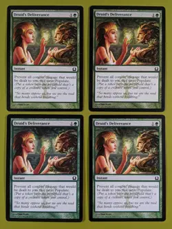 Druid's Deliverance x4 Return to Ravnica 4x Playset Magic the Gathering MTG - Image 1