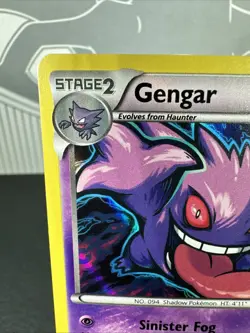 Pokemon Gengar TCG XY Breakthrough Rare Holo Card 60/162 NM - Image 4