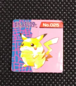 Pikachu Pokemon Bros Card Mini Game Boy Anime Nintendo Japanese Japan No.025 - Image 1