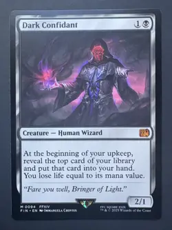 Dark Confidant 94 - MTG Magic: The Gathering x Final Fantasy - Mythic Rare NM - Image 1