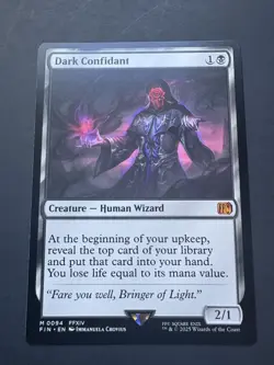 Dark Confidant 94 - MTG Magic: The Gathering x Final Fantasy - Mythic Rare NM - Image 2