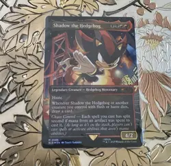 MTG Sonic x Secret Lair Shadow the Hedgehog Foil #2086 - Image 1