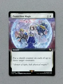 Protection Magic #107 Extended Art - Regular - MTG - FIC Final Fantasy - NM - Image 1