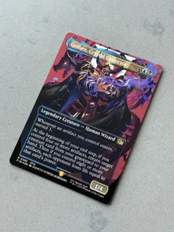 Golbez, Crystal Collector - Borderless Foil #395  MTG Final Fantasy FIN - NM - Image 3