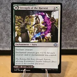 MTG Strength of the Harvest Modern Horizons 3 Set #258 NM Fresh Pull No Play - Image 1