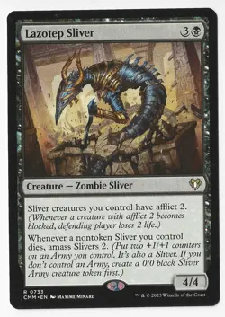 MTG "Lazotep Sliver" NM Commander Masters CMM - Free Shipping - Image 1