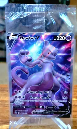 Mewtwo V SWSH 229 Pokemon Sword & Shield Promo - NM *Sealed - Image 1