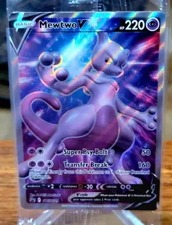 Mewtwo V SWSH 229 Pokemon Sword & Shield Promo - NM *Sealed - Image 2