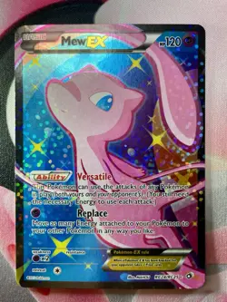 Pokemon Card - Mew EX (Full Art) RC24/RC25 Legendary Treasures Holo Rare ðŸ”¥ - Image 2