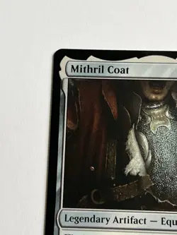 Mithril Coat 245  MTG LOTR Tales of Middle Earth 2023  MT - 9.0 +  Non Foil Rare - Image 5