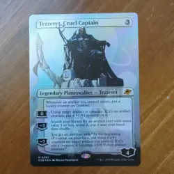 Tezzeret, Cruel Captain (0287)(Borderless FOIL) Edge of Eternities - MTG - Image 1
