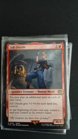 MTG Magic the Gathering Zell Dincht (170/764) Final Fantasy NM - Image 1