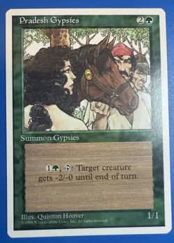 1 BANNED MTG Pradesh G | Fourth Edition | 1995 | Magic The Gathering |NM - Image 1