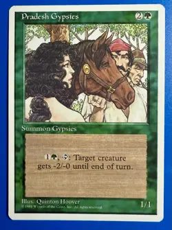 1 BANNED MTG Pradesh G | Fourth Edition | 1995 | Magic The Gathering |NM - Image 1