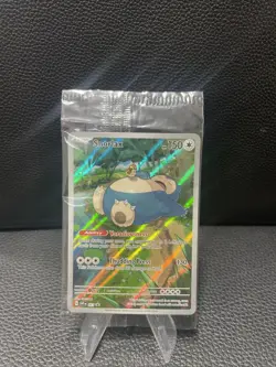 Snorlax 151 (Pokemon Center) 051 Sv: Scarlet & Violet Promo Cards Holo Sealed - Image 1